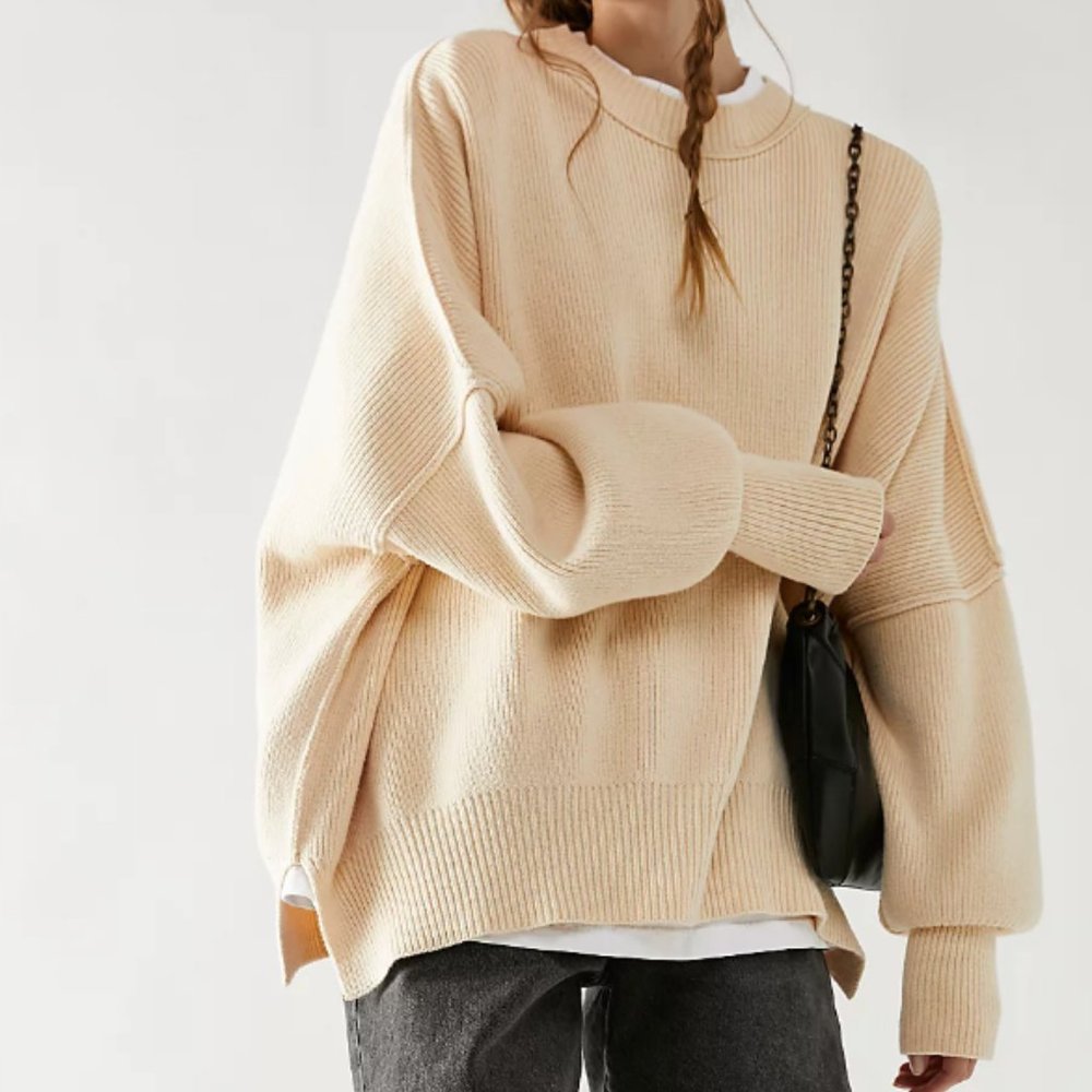 Free People Oversized Sweater XS Like New